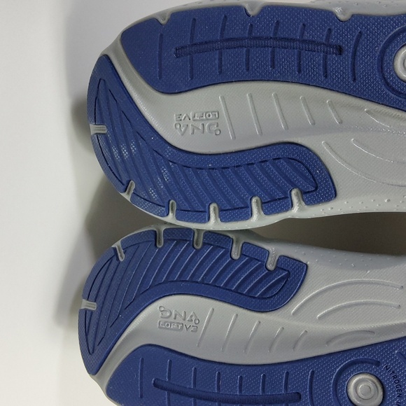 Brooks Glycerin Gray and Blue Athletic Shoes with Breathable Mesh Size 9.5 - Picture 10 of 12